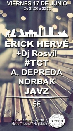 Erick Hervé, DJ Rosvil, TCT, A. Depreda y más en Madrid