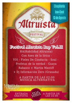 Festival Altruista Rap II en Motril