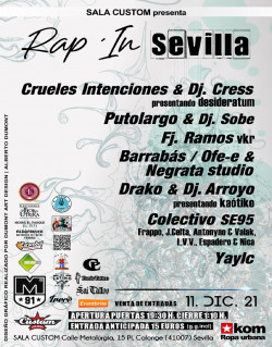 Festival Rap In Sevilla en Sevilla