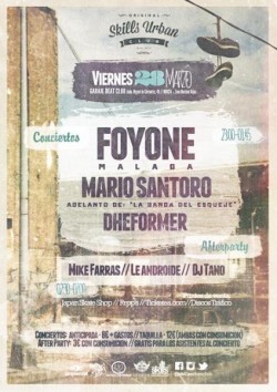 Foyone, Mario Santoro, Dheformer, Mike Farras y más en Murcia