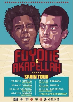 Foyone y Akapellah en Madrid