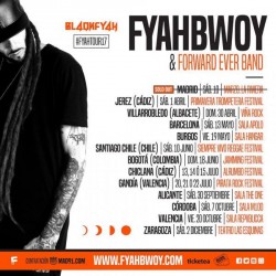 Fyahbwoy y Forward ever band en Zaragoza