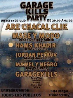 Garage kills party en Madrid