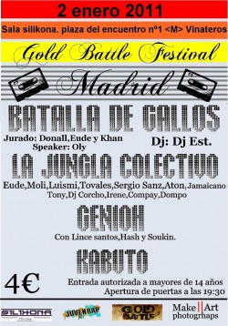 Gold Battle Festival en Madrid