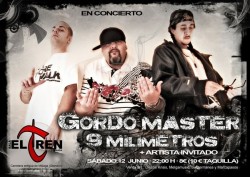 Gordo Master en concierto en Sala El tren (Granada) en Granada