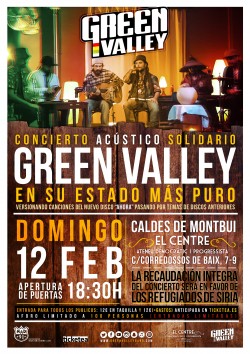 Green Valley acústico solidario en Caldes De Montbui