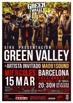 Green Valley presenta "Ahora" en Barcelona