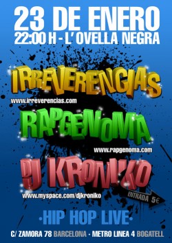 Hip Hop Live en Ovella Negra (BCN)