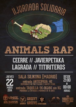 II Jornada solidaria Animals Rap en Madrid