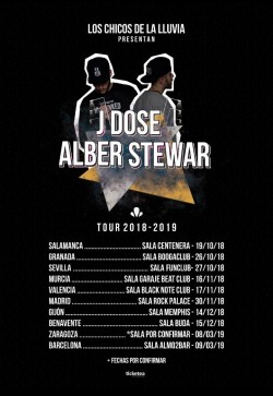 J Dose & Alber Stewar con banda en Málaga