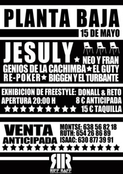 Jesuly en concierto en Planta Baja (Granada) en Granada