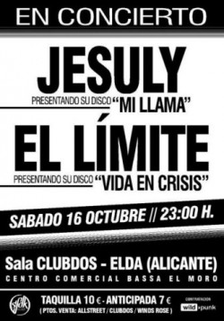 Jesuly y El Limite (Alicante) en Elda