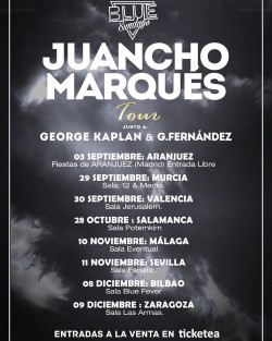 Juancho Marqués presenta "Blue Sundays" en Bilbao