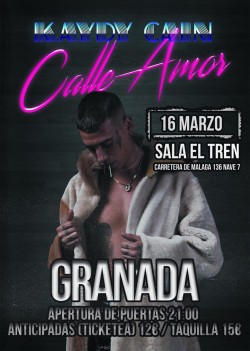 Kaydy Cain presenta "Calle Amor" en Granada