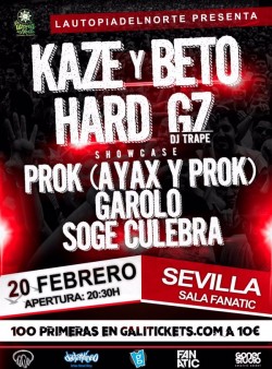 Kaze y Hard GZ en Sevilla