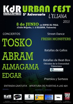 KdR Urban Fest 2013 en La Eliana