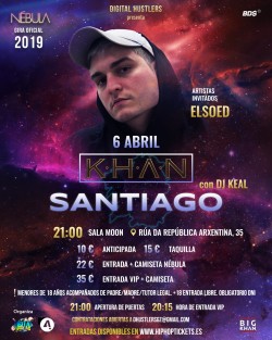 Khan gira "Nébula" en Santiago De Compostela