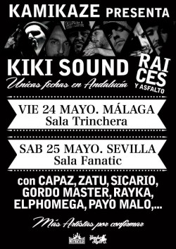 Kiki Sound presenta "Raíces y asfalto" en Málaga
