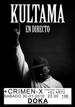 Kultama en concierto en el País Vasco.