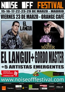 Langui y Gordo Master en Noise Off Festival en Madrid