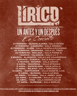 Lirico presenta "Un antes y un despues" en A Coruña