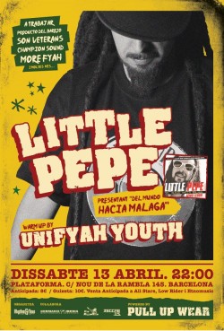 Little Pepe y Unifyah Youth en Barcelona