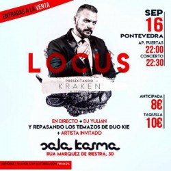 Locus presenta "Kraken" en Pontevedra