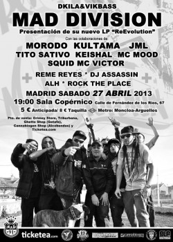 Mad Division presenta "ReEvolution" en Madrid