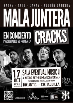 Mala Juntera presenta "Cracks" en Málaga