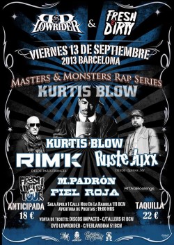 Masters & Monsters rap series en Barcelona