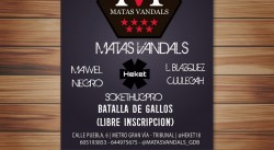 Matasvandals, Mawel, L. Blazquez, Negro y más en Madrid