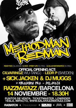 Method Man & Redman en Barcelona