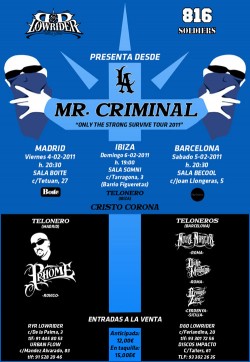 Mr criminal en Barcelona