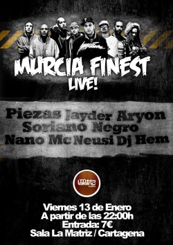 Murcia Finest Live! en Cartagena