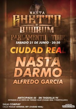 Nasta presenta "Ghetto Quorum" en Ciudad Real