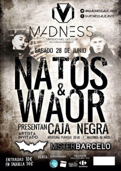 Natos & Waor presentan "Caja Negra" en Alicante