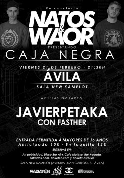 Natos & Waor presentan "Caja negra" en Ávila