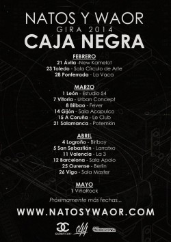 Natos & Waor presentan "Caja negra" en Burgos