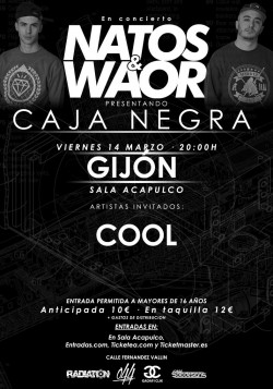 Natos & Waor presentan "Caja negra" en Gijón