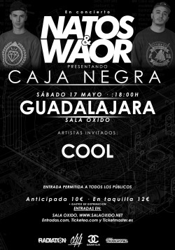 Natos & Waor presentan "Caja negra" en Guadalajara