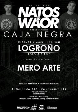 Natos & Waor presentan "Caja negra" en Logroño