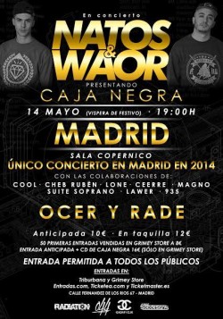 Natos & Waor presentan "Caja negra" en Madrid