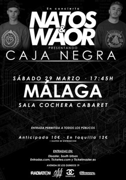 Natos & Waor presentan "Caja negra" en Málaga