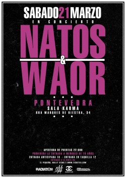 Natos & Waor presentan "Caja negra" en Pontevedra