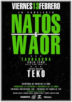 Natos & Waor presentan "Caja negra" en Tarragona