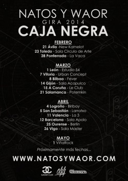Natos & Waor presentan "Caja negra" en Valladolid