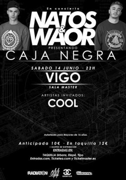Natos & Waor presentan "Caja negra" en Vigo