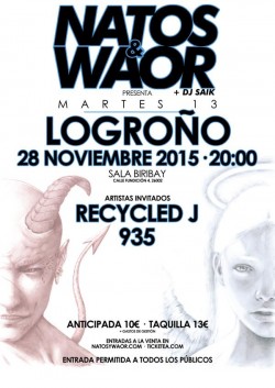 Natos y Waor presentan "Martes 13" en Logroño