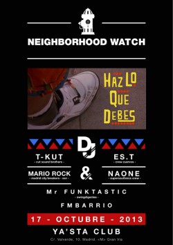 Neighborhood Watch Music Session en Madrid