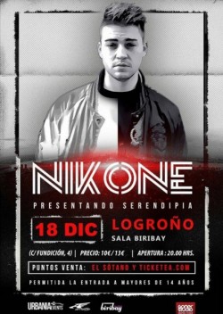 Nikone presenta "Serendipia" en Logroño